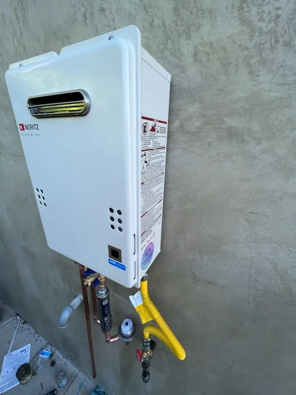 Tankless water heater installation for Dorothy Stirling Estates homes